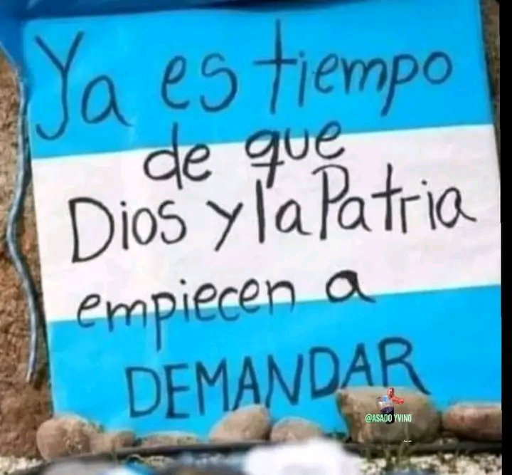 sergio242Garcia's tweet photo. #ArgentinaNoSeVende https://t.co/ZcUzuB0Exb