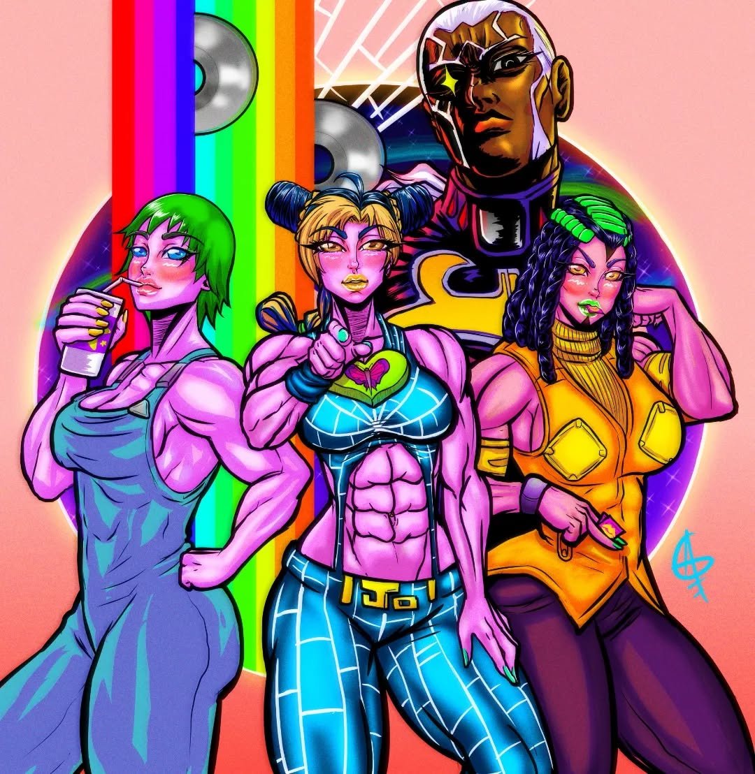 geekyalexx's tweet photo. Jojo bizarre adventure stone ocean #jojosbizarreadventure #jjba #jolynekujo https://t.co/DTEOGUC6ft