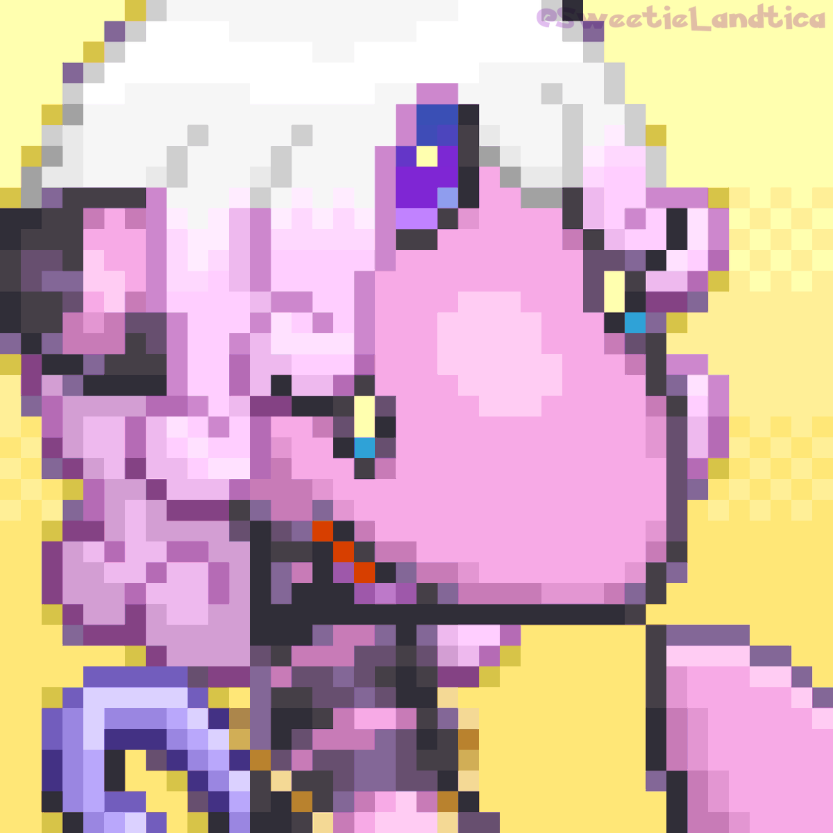 SweetieLandtica's tweet photo. Bueno, aquí está mi nueva foto de perfil, no voy a negar que gracias al Día de Pokémon Mundo Misterioso me animé a dibujar sprite edits y he aquí uno de mi niña Áine adulta :,3 🩷🐑⚡️✨

#Pokemon #Ampharos #デンリュウ #NuevaFotoDePerfil #NewProfilePic https://t.co/CMNopcagSO