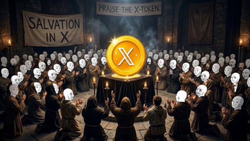 RealMrAB's tweet photo. Whoever made this lore deserves a medal. 🏅
I’m bullish on $X 

Organic communities

Organic memes

Simply $X 
CA : GfGAWAp7fdmiaCEK9fqWQXwJ342wN9eY4NMqeN2Fpum

let’s bring back believing in something and investing in hardworking team
 
Sol addy: 
882qy9Y8pVutRwBmnubqTSmKUDWhkgVc619mHiYWmfc