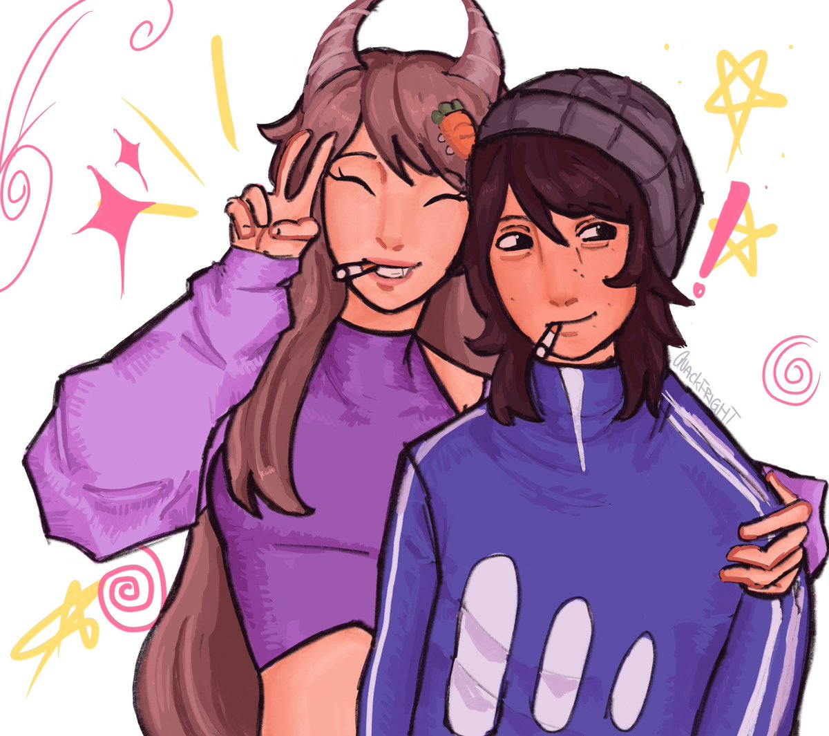 quackfright's tweet photo. i miss the late night adventures they had please come home

#tinakittenfanart #quackityfanart #qsmpfanart https://t.co/5jfzVk0fb8