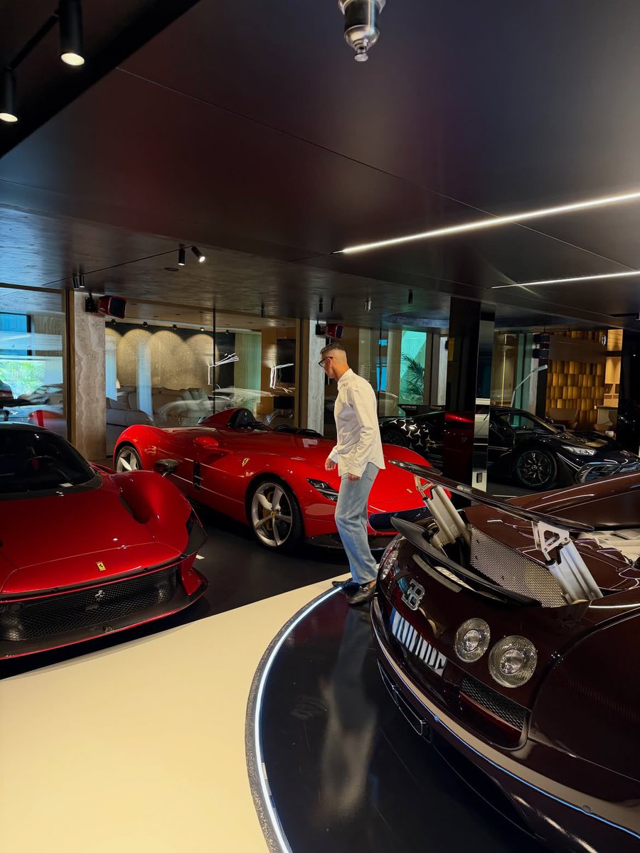Buchi_Laba's tweet photo. Cristiano Ronaldo posted “His Toys 🚀 “ on Instagram 🤯! https://t.co/6XjKWejv6u