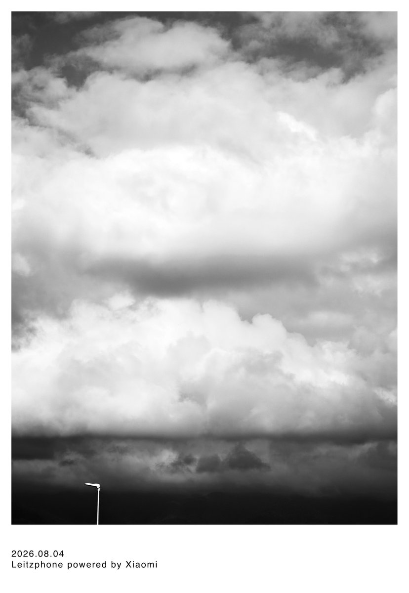 tangent_delta's tweet photo. ☁️
#Xiaomi17Ultra #LEITZPHONE
#monochrome https://t.co/Pd7oM4iq1H