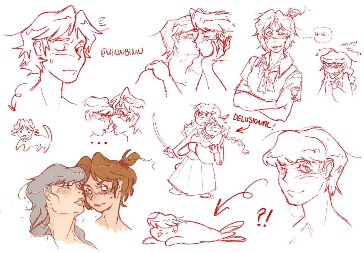 kinnbinn's tweet photo. gay slop doodle page https://t.co/YpT5WmAkTZ