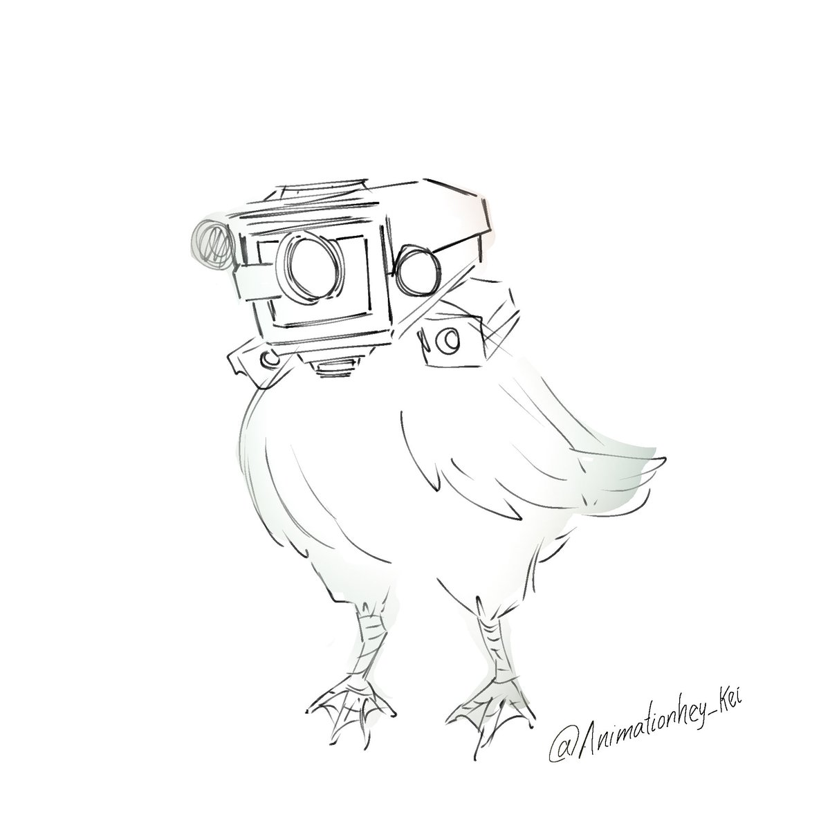 Animationheykei's tweet photo. Quick sketch of my favorite chicken (Chief Scientist Cameraman)
#SKIBIDITOILET
#chiefscientistcameraman
#skibiditoiletfanart
#skibidi_toilet
#dafuqboom https://t.co/0EbKRdcKhK