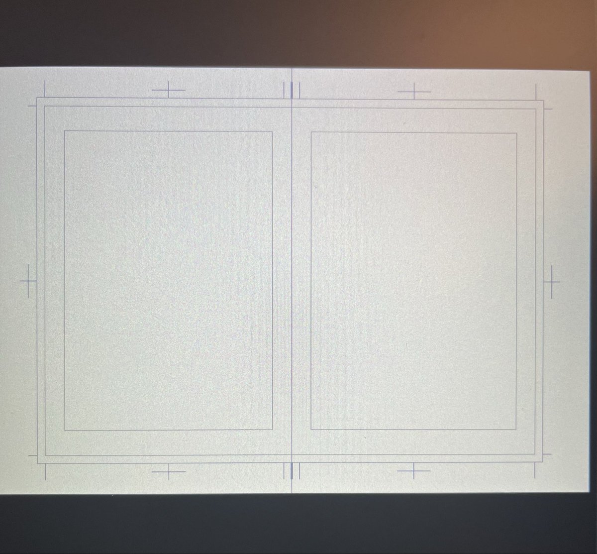 Joshcoon93's tweet photo. @flamboYAAnt Hey Yaa, thanks for replying! 
I meant like the comic pages setup. 
Your's looks so different (in a good way haha) 
Also do you use the "create a frame" tool for the frames or just the rectangle/line tool? 
Thank you so much 🩷🩷 https://t.co/W6csF1S5Zl