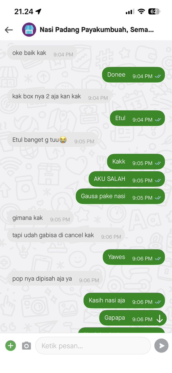 iAmShe_Monet's tweet photo. Karyawan lo asik rip, paham betul gen z seperti saya males benerin typo https://t.co/KnQhVuw6Q6