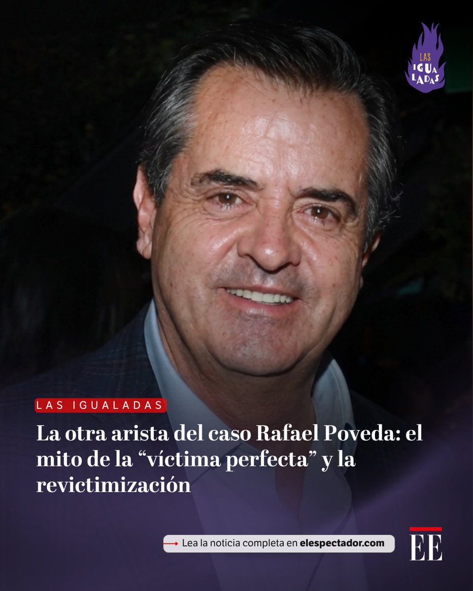 elespectador's tweet photo. ¿Por qué se espera que las víctimas de violencia sexual reaccionen de una forma determinada? Tras la denuncia contra el periodista Rafael Poveda, buena parte de la conversación en redes sociales se centró en cuestionar el comportamiento de las denunciantes. Expertas explican por qué estos estereotipos y mitos siguen alimentando la revictimización y dificultando el acceso a la justicia.👉 https://t.co/0j1KUVSXsM