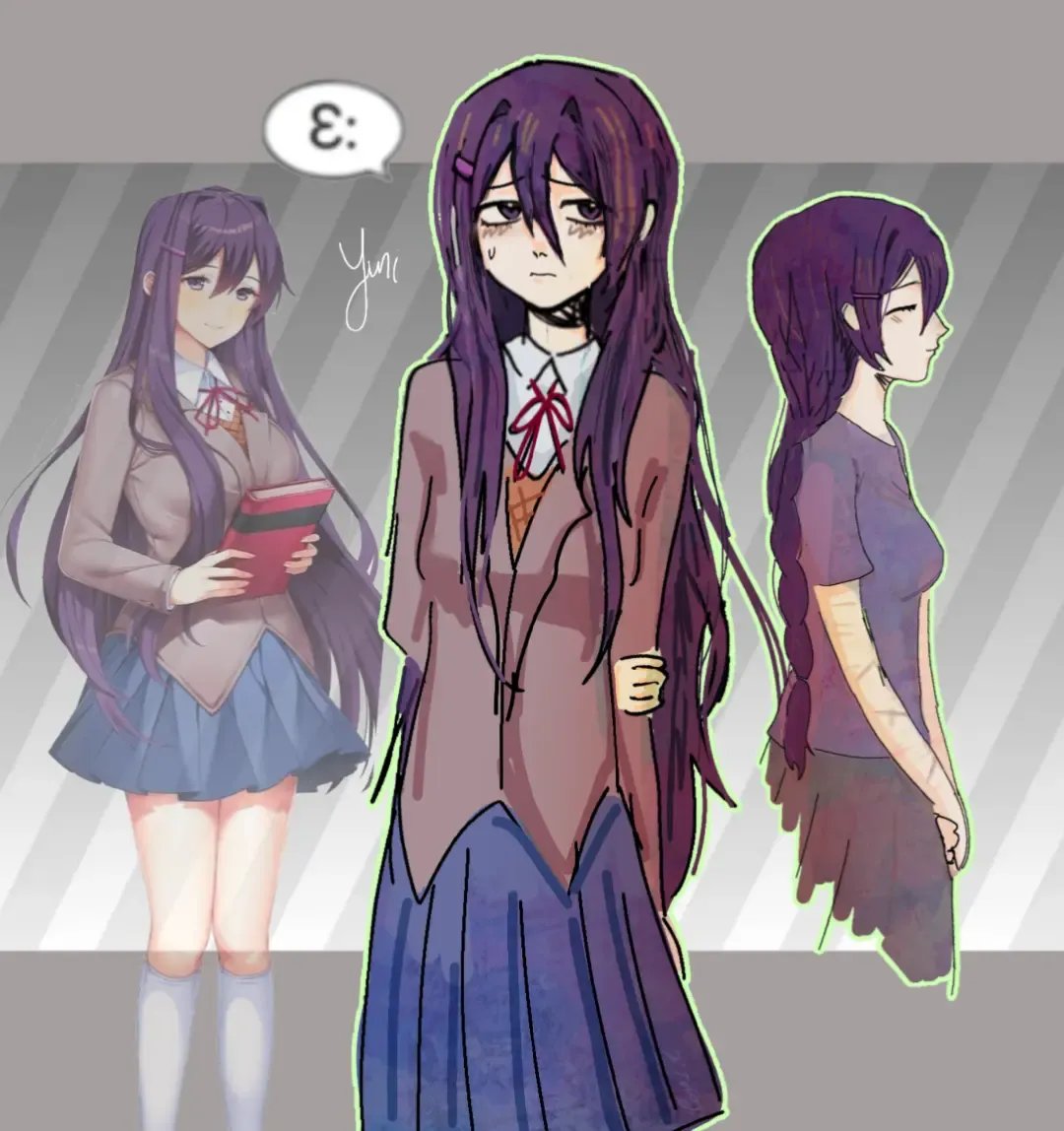 w1nd4flow3rs's tweet photo. #yuriddlc #ddlc #dokidokiliteratureclub https://t.co/In9r3kLpKt