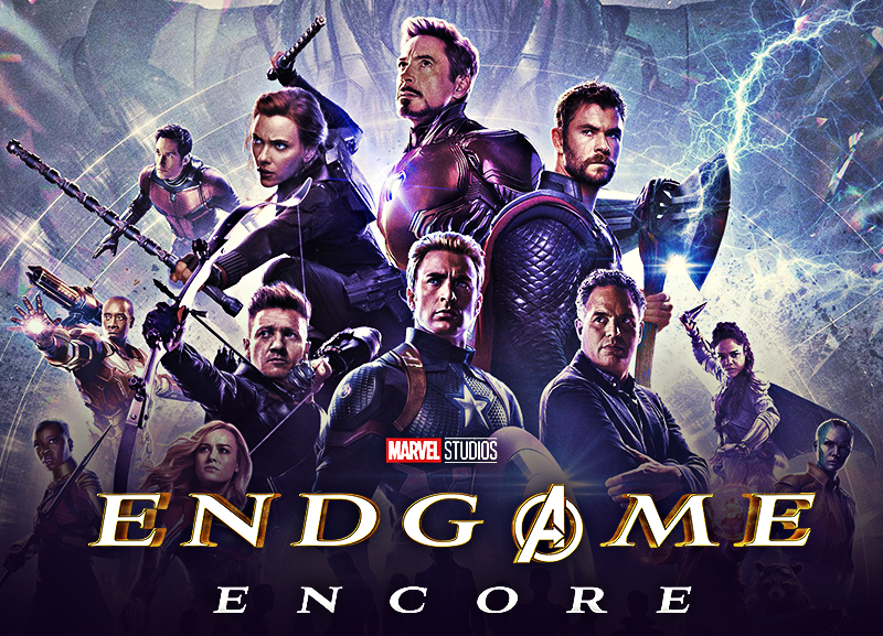 MarvelSpoiler's tweet photo. El primer trailer de Avengers Endgame ENCORE saldrá en la D23, es posible que salga online después del evento, pero algunos insadiers adelantan que saldrá justo 1 mes antes de su estreno como lo fue el re estreno de AVATAR en 2022. https://t.co/KiCV0ojw2V