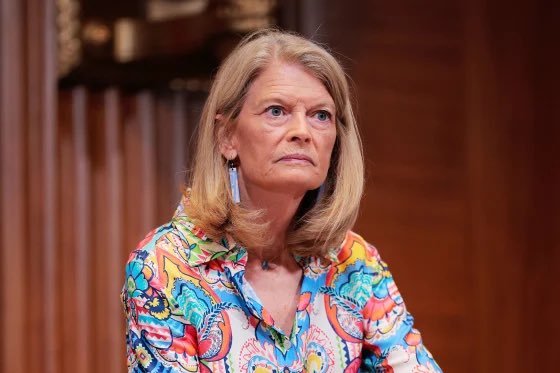 DougWahl1's tweet photo. IT MAY ALL COME DOWN TO LISA!

Now that Susan Collins has announced that she will vote no on Todd Blanche- and with Mitch McConnell still missing- Blanche cannot lose another Republican.

Lisa Murkowski has the power to stop this nomination https://t.co/5pO31RSIDG
