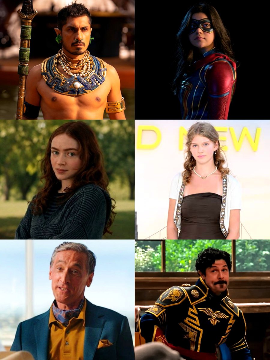 MCUFilmNews's tweet photo. Confirmed Mutants in the MCU:

• Namor
• Ms. Marvel
• Jean Grey 
• Sara Grey
• Mister Immortal
• El Águila https://t.co/BOYWTvF2cx