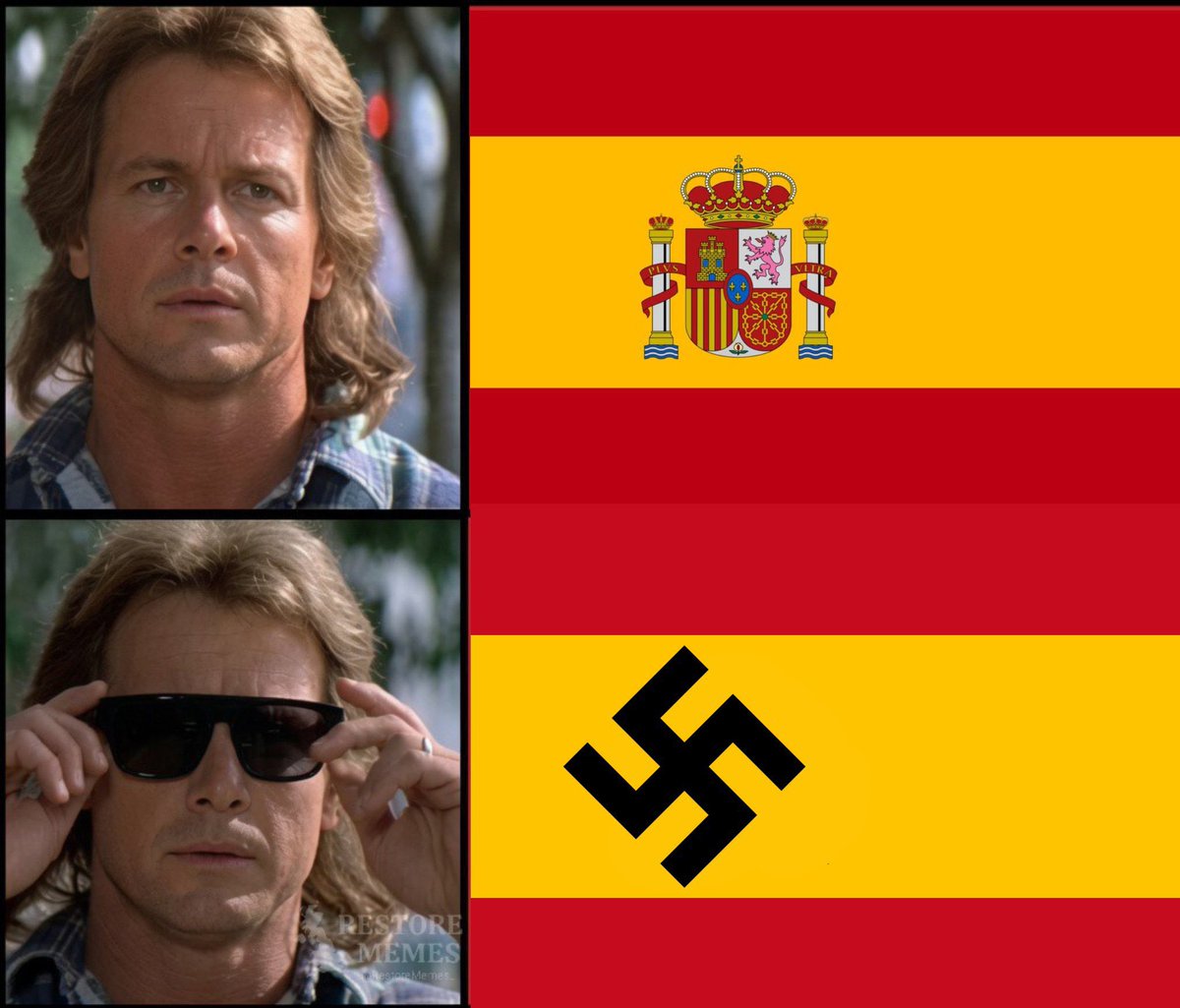 _Charlie_Chance's tweet photo. 😤👇🇪🇸🇩🇪
Franco avec Hitler… et ce n’est pas nouveau. La photo d’Hendaye (1940) n’est qu’un épisode.
L’Espagne porte aussi une longue histoire d’antisémitisme qui remonte au Moyen Âge.1391 : pogroms sanglants dans toute la péninsule.
Des milliers de Juifs massacrés ou forcés de se convertir. 1492 : Décret de l’Alhambra.
Ferdinand et Isabelle expulsent les Juifs qui refusent le baptême.
Des dizaines de milliers de personnes chassées.
Ceux qui restent deviennent des conversos, traqués par l’Inquisition pour « judaïsme secret ».Reconquista, pureté du sang (limpieza de sangre), haine des « Maures » et des Juifs…
Ces obsessions médiévales n’ont jamais complètement disparu de certains imaginaires.Franco avec Hitler n’est pas un accident de l’histoire.
C’est la continuité d’une vieille haine.
@grok sait 😡