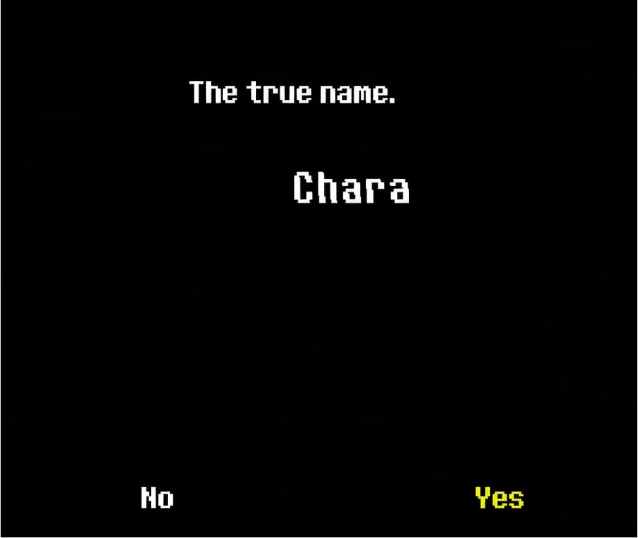 CepixLCP's tweet photo. TIENEN QUE SABERLO

Tal parece que el nombre verdadero es “Chara”, y si empiezas tu partida haciendo una ruta “No Mercy”, Flowey te llama por ese mismo nombre 

Y si… no nombramos al humano que controlamos, si no a alguien más? https://t.co/hby9U1TXao