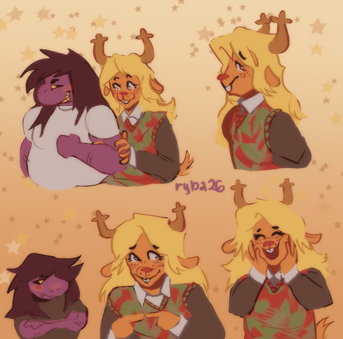 majipaws's tweet photo. the lesbians ever #suselle #utdr #deltaruneㅤㅤㅤ #deltarunefanartㅤ https://t.co/bJre7bcEtB