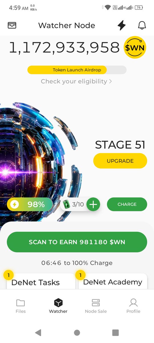 AbeeraWriter's tweet photo. Hey! I'm earning passive crypto with Watcher Node - it's so easy to monetize your phone! Use my code and get 1000 $WN: 0x77b53ac053025cec0d4da69298f565aa5a0c22f2  Download the app: https://t.co/0LccjR179y #WatchersEverywhere

@DeNetPro

@DenetStorage https://t.co/4G3ml8FKAl