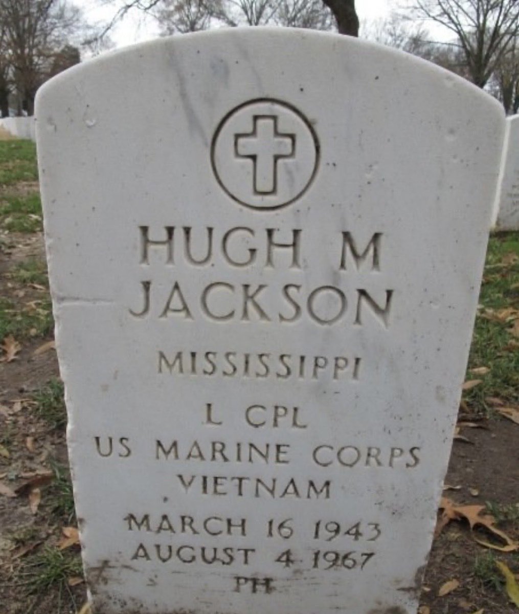 KoreyG80's tweet photo. Remember Mississippi Marine LCPL Hugh Mar Jackson #OTD August 4, 1967 Gave all in Quang Nam Province, South Vietnam. Mike Co. 3rd BN, 1st Marines 1st MARDIV. III MAF. Forever 24 #American Hero 🇺🇸 https://t.co/0DB9Pd7wOr