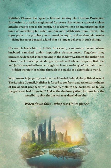 thomps25429's tweet photo. The world of The Eternal Dawn is opening early. ARC readers needed. Cover + blurb posted — message me to join. https://t.co/6aJKPBfIrA