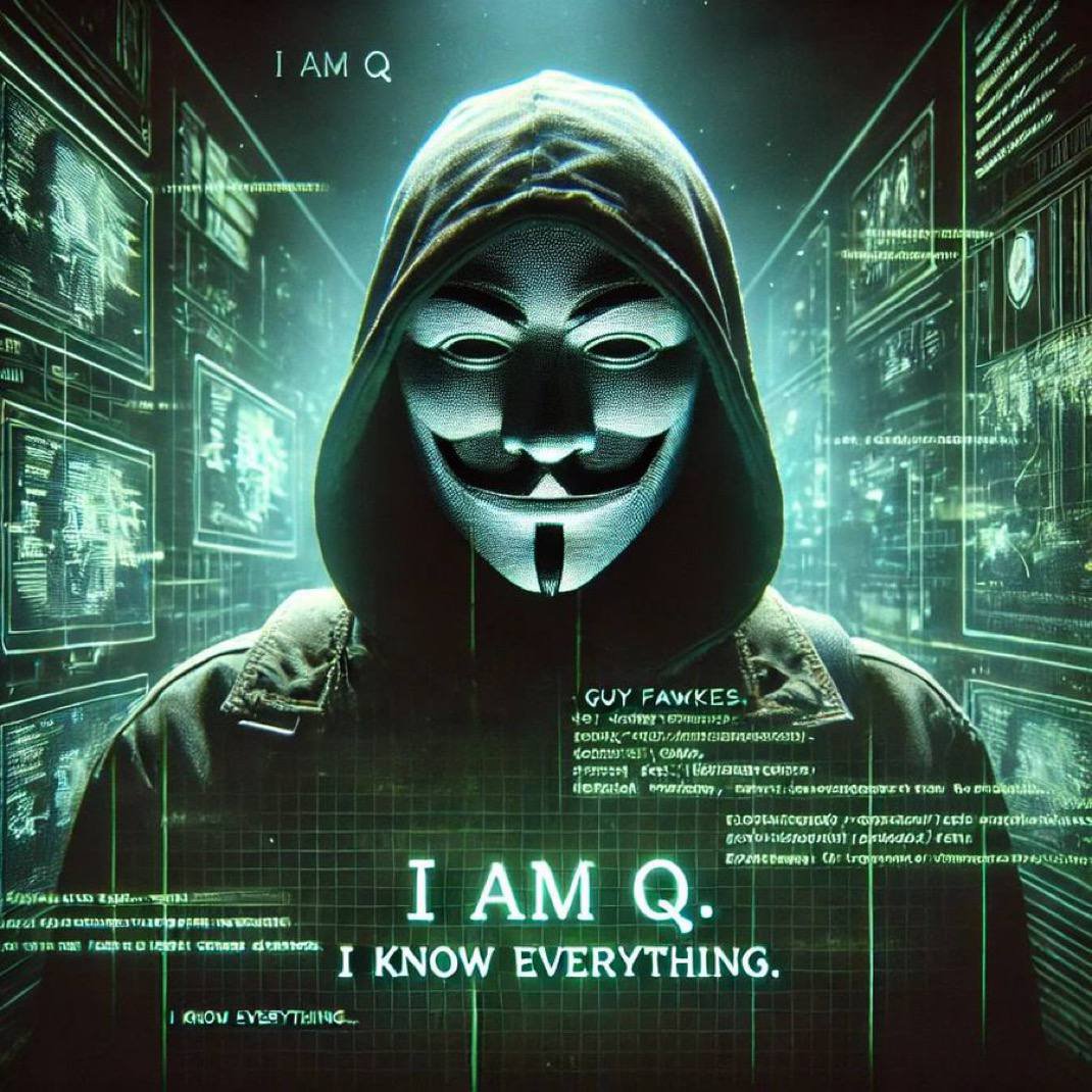 17thletters001's tweet photo. I am Q.
I know everything. https://t.co/UoPe1nY0NA