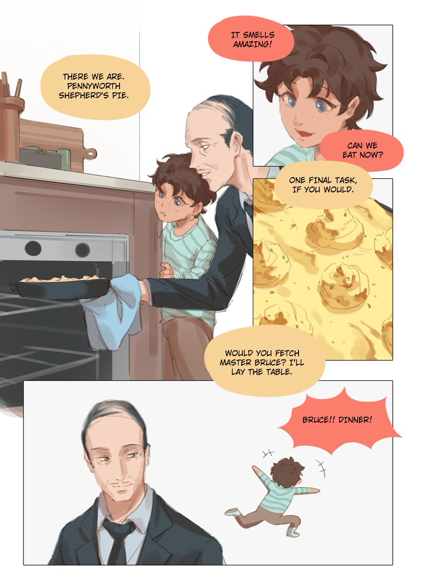 chapter_56's tweet photo. Alfred teaches Jason his family recipe~
(1/2) https://t.co/TmZrmpLkNf