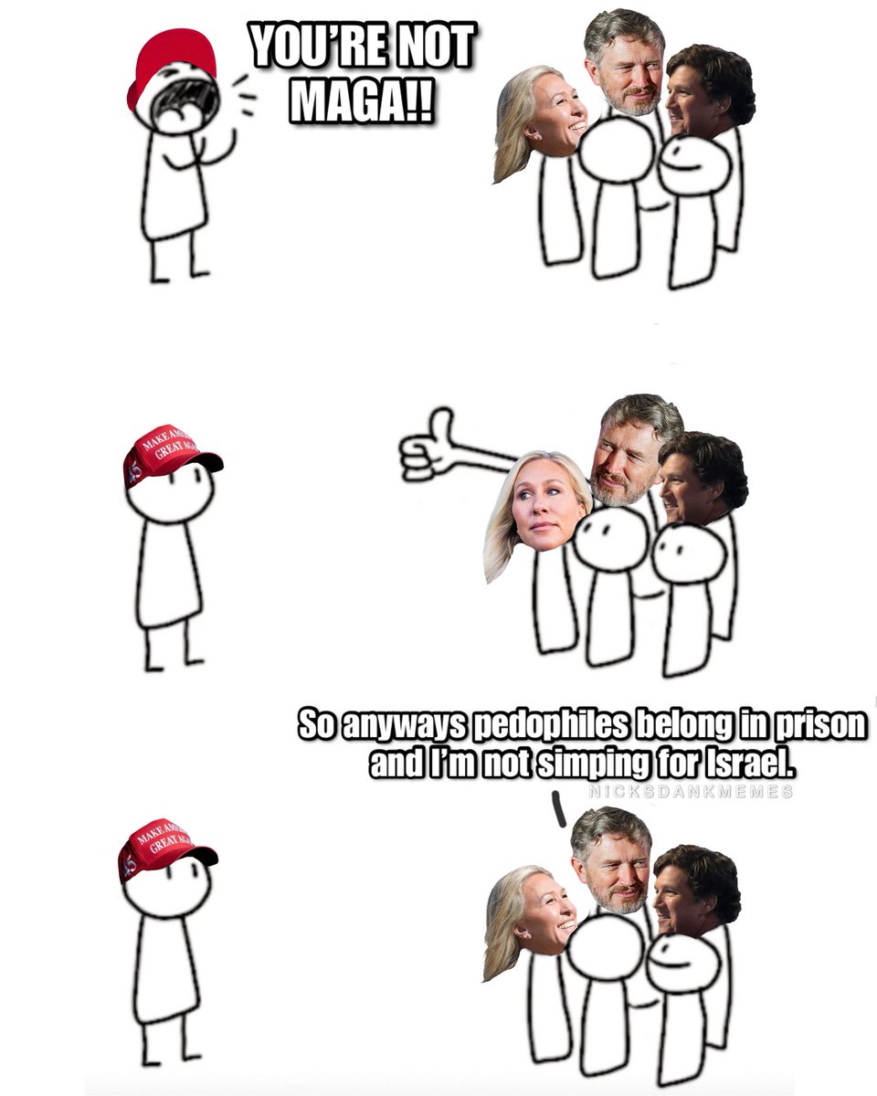 Nicksdankmemes3's tweet photo. @TuckerCarlson Godspeed. https://t.co/n43chsP8jP