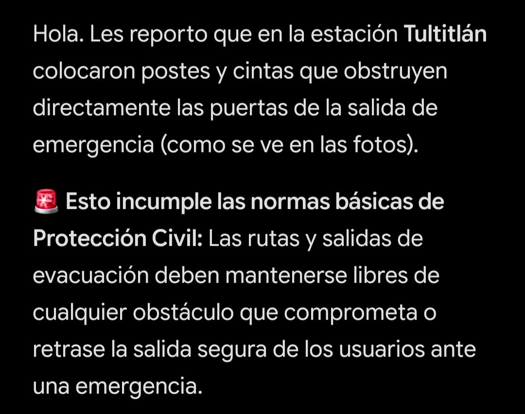 iart4chi's tweet photo. @Suburbanos Ya van como 5 dias y siguen obstruyendo las puertas de emergencia eso incumple las normas deben de mantenerse libres para alguna emergencia como temblor que ya se acercan esas fechas

​#ProtecciónCivil #Suburbano #SeguridadVial https://t.co/waSbqGbIoQ