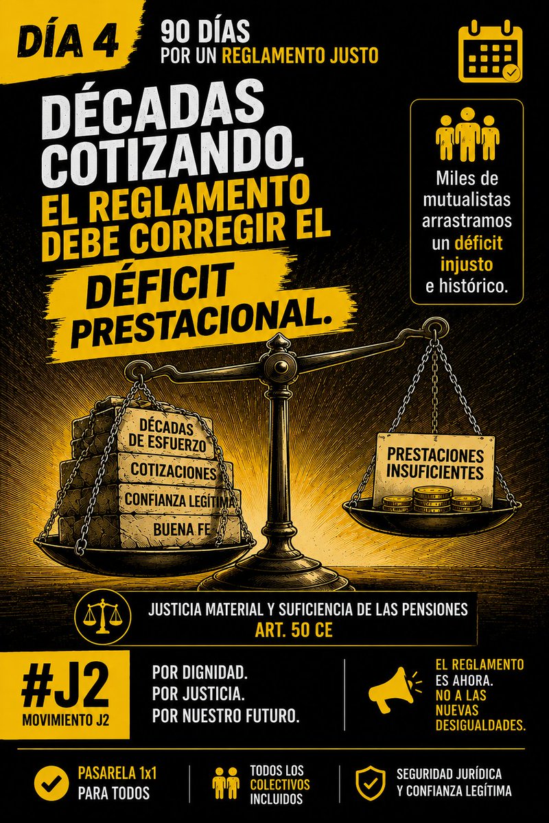 mariaantoniapo3's tweet photo. 🚀 Campaña 90 días por un Reglamento justo

Dia 4:

Los Mutualistas no tuvimos = prestaciones q los autónomos del sist pbco:

SIN  Incapac temporal

SIN IPT

SIN maternidad,paternidad, riesgo de embarazo ni lactancia.

SIN cese de actividad

SIN desempleo

SIN sanidad hasta  2012 https://t.co/Rzf1tgsAkT