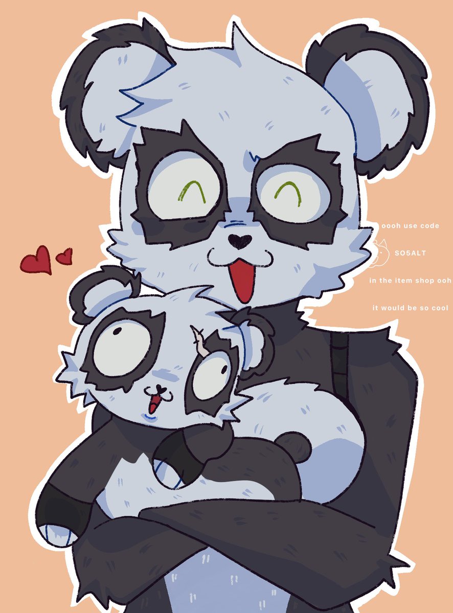 So5alt's tweet photo. DAY THREE!!! PANDA TEAM LEADER
#fortniteart #fortniteBEAR https://t.co/9LbGfikToG