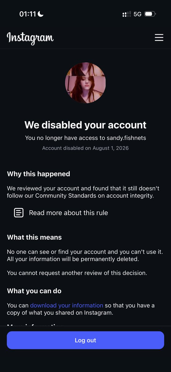 itsshypjm's tweet photo. @instagram @salmahayek your staff disabled my acc of 9 years for no reason, i am genuinely heartbroken, i’ve appealed as much as i can, i never pretended to be sumn im not on this account pls fix this. https://t.co/wALSVcxpq8