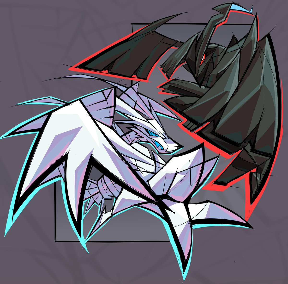 spacedawgspace's tweet photo. pokemon black &amp; white repost https://t.co/0KGR1W8Q3Y