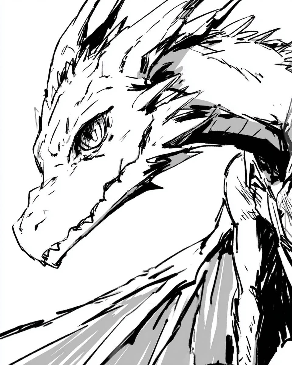 CarolynIott's tweet photo. --sref 167002178
Midjourney 7
Rough sketch with Anime aesthetic sref code.
B&W illustrations in messy, rushed quality on white backgrounds. Hints of gray.
#sref https://t.co/kfJGXaBxOs