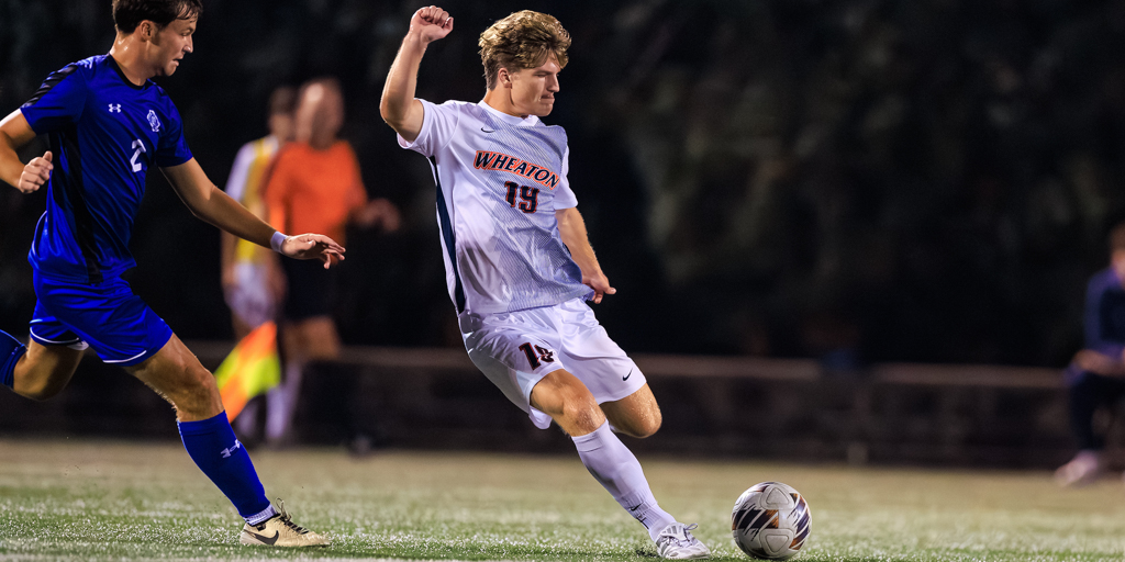 WheatonCollege's tweet photo. From the day he transferred to Wheaton, Craig Rusin ’28 felt welcomed on the men’s soccer team. “I’ve never been on a team where everyone wants the best for each other,” he said. Learn more about his Wheaton experience: https://t.co/Upmt313KvM https://t.co/YOE9sjrcfD