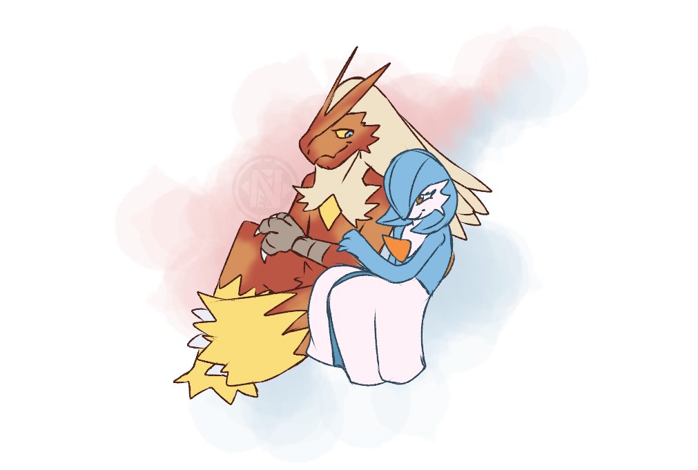 NeonartL's tweet photo. Gardevoir the guildmaster (From my pmdverse) Genevieve with her... bodyguard Blaziken Philip (maybe they are bf and gf idk 😶)
#Neonart #Art #Pokemon #Pokémon #Pokemonart #PokemonOC #Blaziken #Gardevoirㅤㅤ #pokemonmysterydungeon #PMD #mysterydungeon https://t.co/AcyeK9H2EZ
