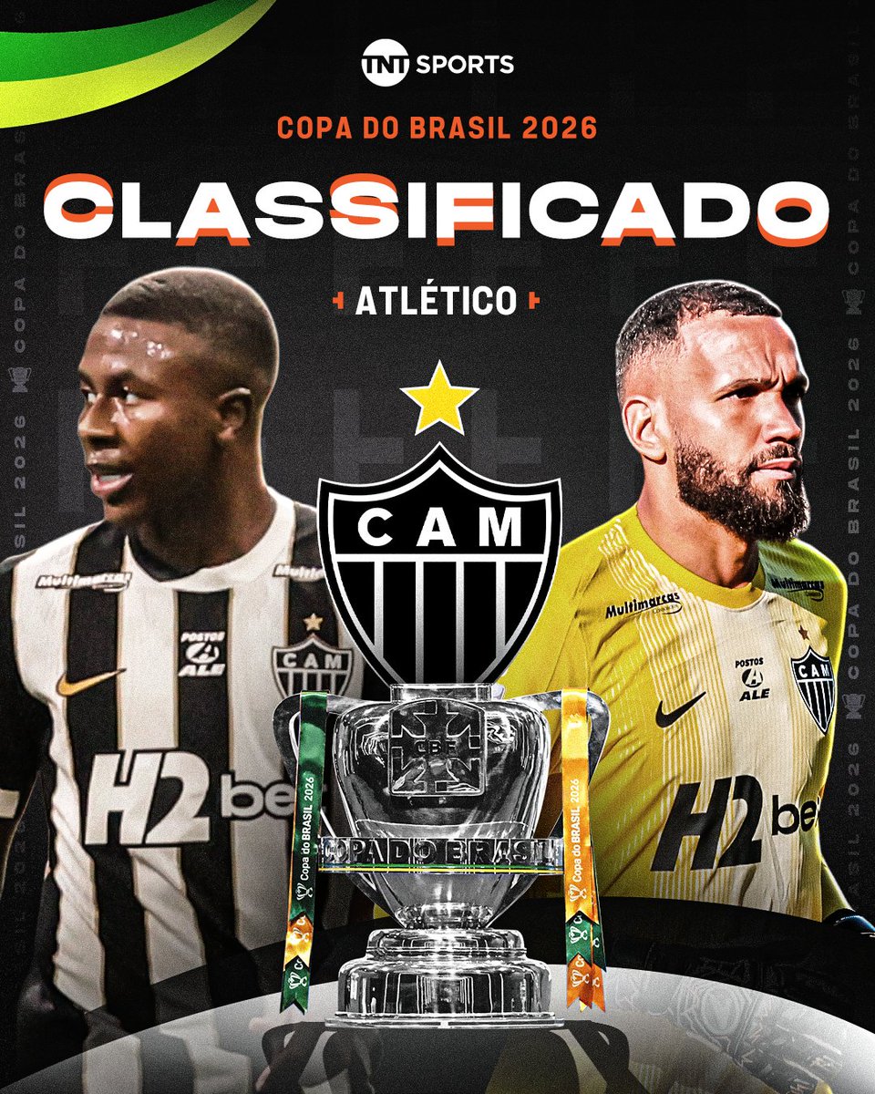 TNTSportsBR's tweet photo. O GALO TÁ NAS QUARTAS DA COPA DO BRASIL! 🐓 O Atlético venceu no apagar das luzes e se garantiu na próxima fase! #FBR #CopaDoBrasil https://t.co/af85rAz2hP