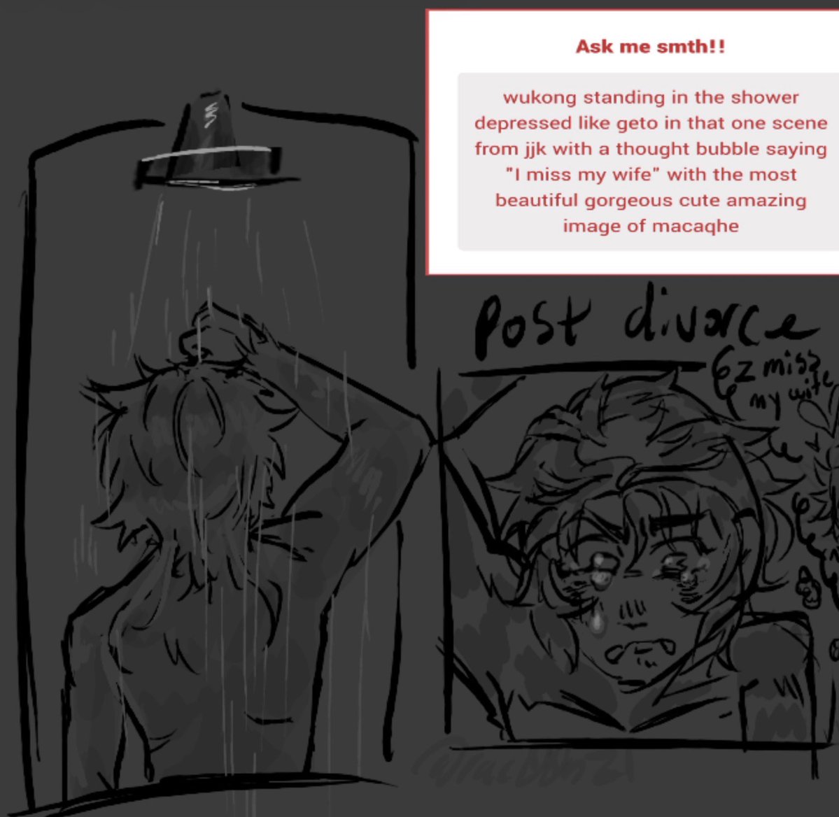 rac00n21's tweet photo. Number one fumbler and yearner

Also sry these are coming out so slow I’ve got a busy life atm
love drawing macaque with different eras that just me?
Thank you to whoever gave me this prompt
#LEGOMonkieKid #shadowpeach #LMK #LMKWukong #lmkmacaque https://t.co/Ycpy4IdRUW