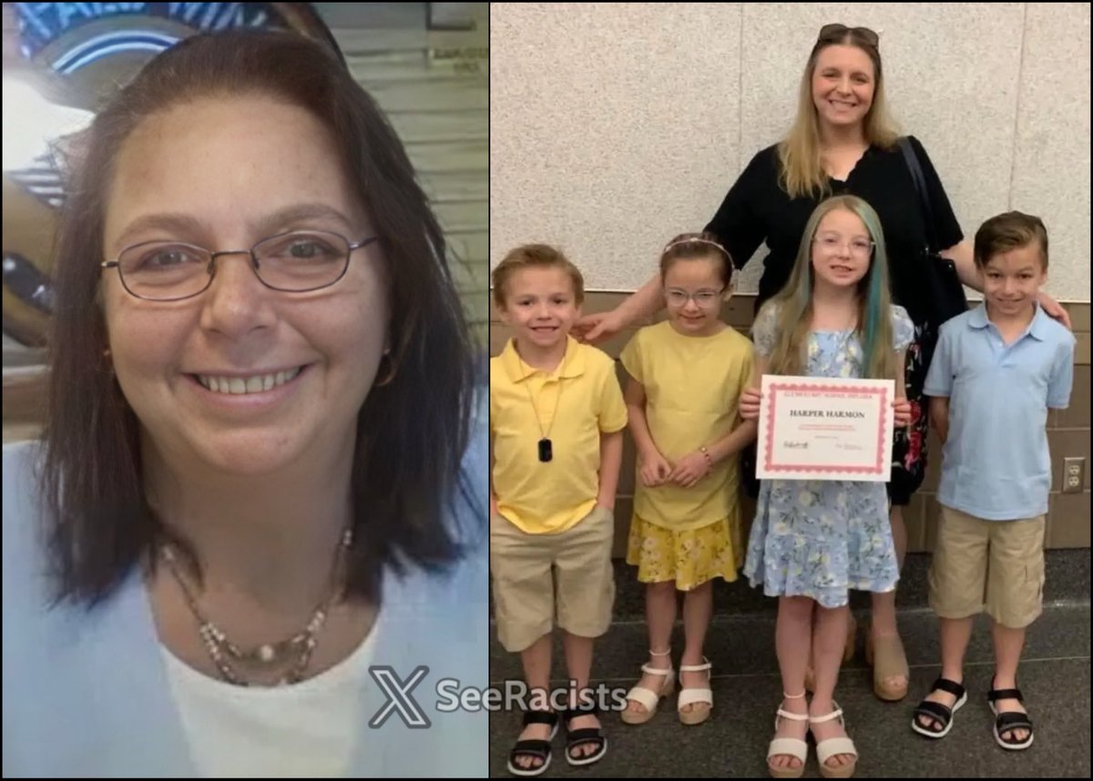 SeeRacists's tweet photo. 🚨 Grandmother and mother k*ll four children then themselves in m*rder-suicide

AMY STEADMAN, 64, and SARAH MYERS, 44, m*rdered Harper (13), Hudson (11), and twins Gavin and Gracelynn (10) before taking their own lives.

A confession letter claimed they did it to “protect” the children.

Police found no evidence of abuse.

They planned it for weeks.

Then they m*rdered four kids.