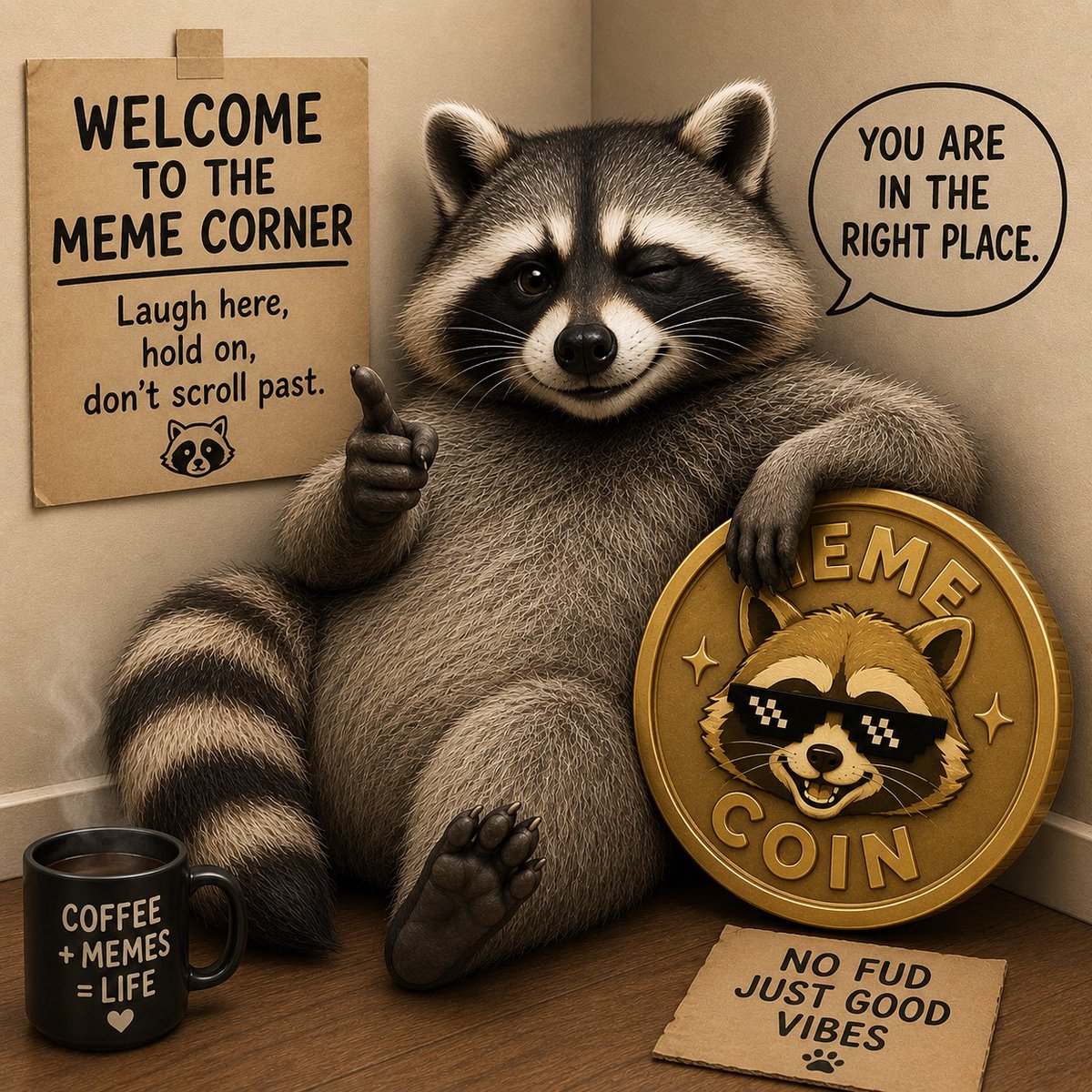 Pouky_racoon's tweet photo. Poukÿ is here for life $$$ transfers the world's money. https://t.co/AaqS3lAS5V