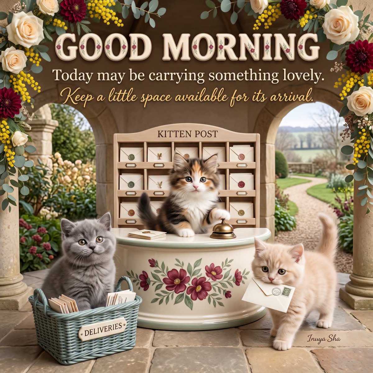 Laraib_Fatiima's tweet photo. Sending a warm good morning wherever this post finds you. I hope today feels manageable when it needs to be, interesting when it can be and unexpectedly lovely somewhere in between. 🌼
#GoodMorning #MorningWishes #HaveABeautifulDay #lovelymorning https://t.co/i5zoiG6YW2