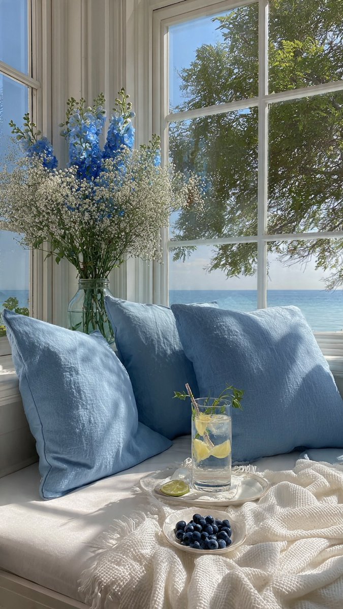WanderWithAI_'s tweet photo. Good Morning 🌊☀️
Sunlight, sea breeze, and a fresh start.
Hydrate your body, calm your mind.

Have a beautiful day ✨
#GoodMorning #MorningVibes #AestheticMorning #SeaView #BlueAesthetic #WanderWithAI #FreshStart https://t.co/5h5IOOOhqO