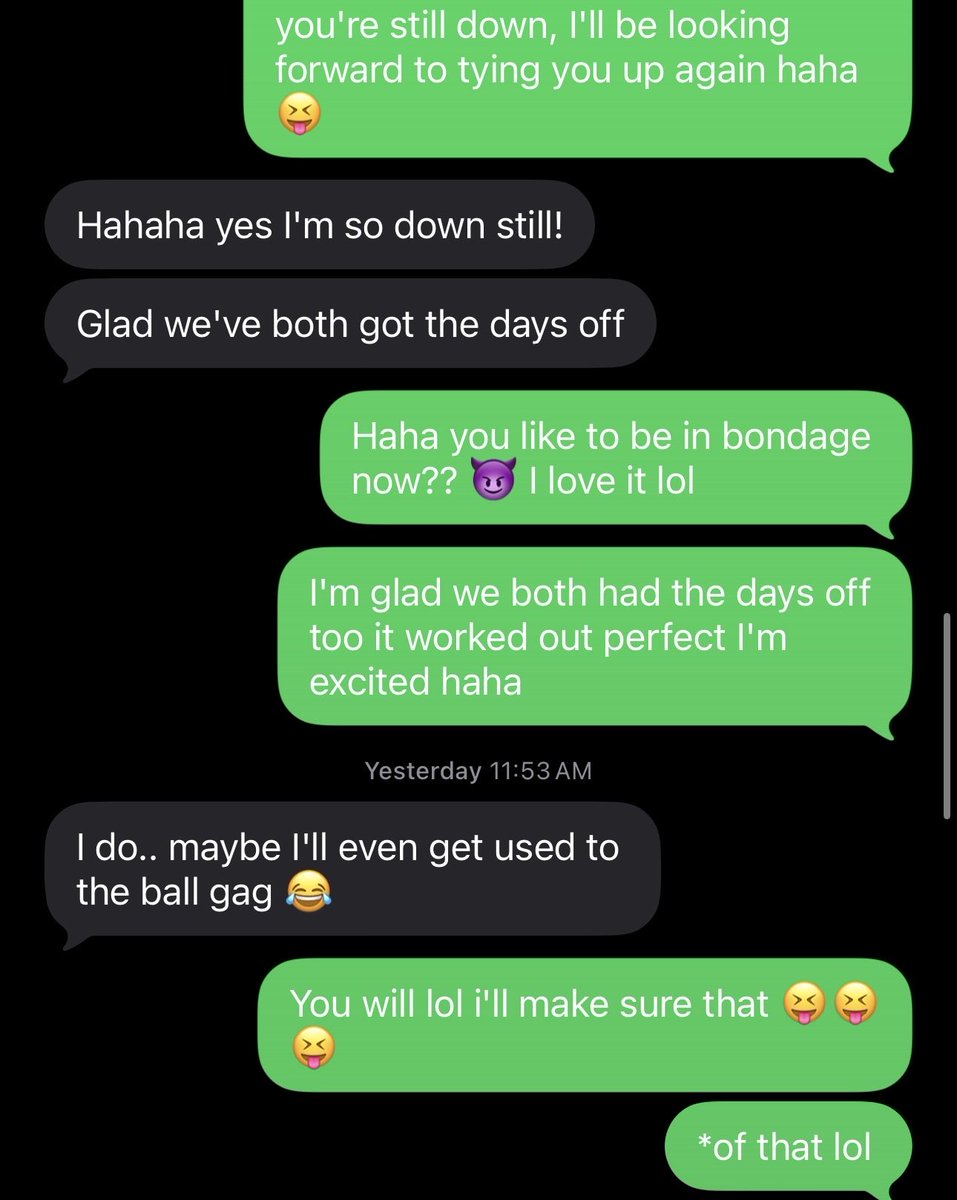 TheBondageKink's tweet photo. 😈😈😈 can’t wait to have fun with @Alice_in_ropes this weekend! https://t.co/n6YTuwbhHE