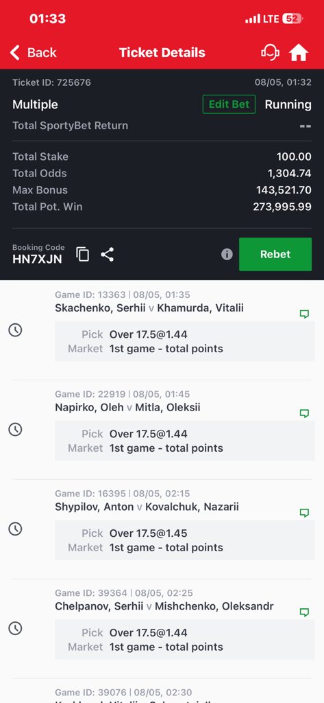 Nipsey001's tweet photo. SWEAT AND TEARS 🛐
Over 17.5 🏓

HN7XJN

20/20 SPREADSHEET https://t.co/4q9glVueR1