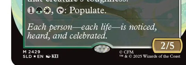 fruhling_music's tweet photo. Might be one of the most beautiful and meaningful text in Magic's history tbh https://t.co/bUi6P3LQla