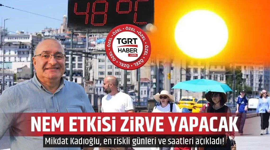 tgrthabertv's tweet photo. 💥İstanbul'da hissedilen sıcaklık zirve yapacak!

🔴Prof. Dr. Mikdat Kadıoğlu, en riskli günleri ve saatleri açıkladı!

@Mikdatca

https://t.co/OWZ25gF19S https://t.co/ypaJWX3s57