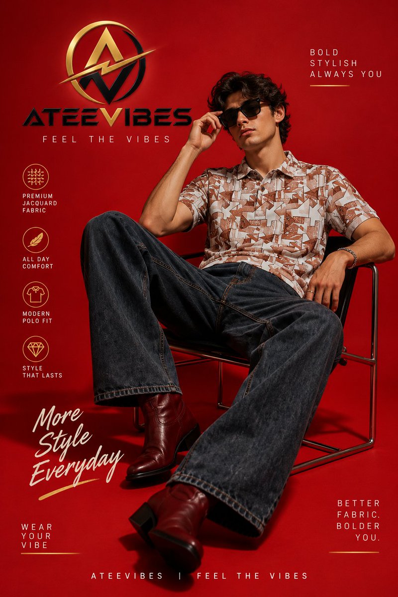 Adsarmataji_ind's tweet photo. Premium style meets unmatched quality.

Discover the new ATEEVIBES Printed Polo Tee—crafted for comfort, built to last, and priced for business.

🇮🇳 Trusted by wholesalers across multiple states.

📩 DM "BULK" for Wholesale enquiries.
#nsfwtwtًً #serdaladalıistifa #VolcánDeFuego https://t.co/3CF4WHYjtT