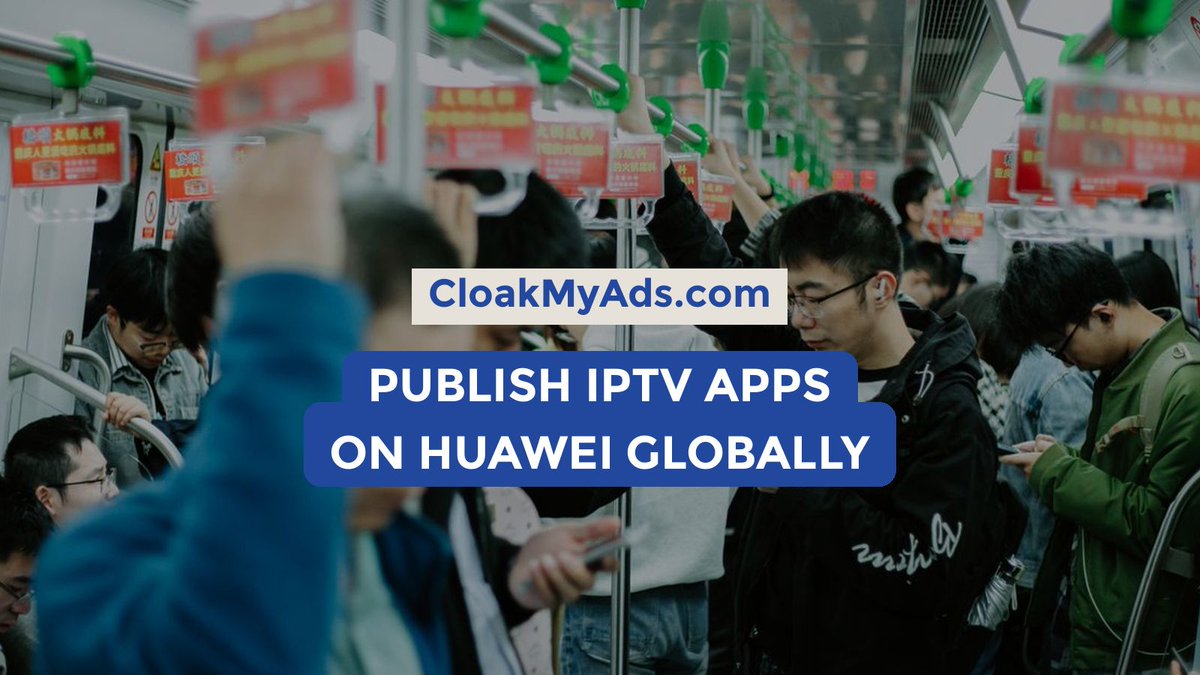 wavefritz's tweet photo. This mistake could cost you global Huawei reach for your IPTV app.

CloakMyAds helps publishers launch IPTV apps on Huawei worldwide with a compliant payment flow, including crypto options like $LTC, $RAY, and $DASH alongside others. https://t.co/mnssGIE37o