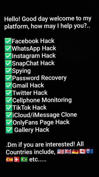 scottj5000's tweet photo. Interested in all media hack or recovery social media accounts? Dm with username #teenagee #nolimits #momson #omegle #ometv 
HMU on telegram 👇

https://t.co/PUwHRtJxnb https://t.co/VAECuGAPX8