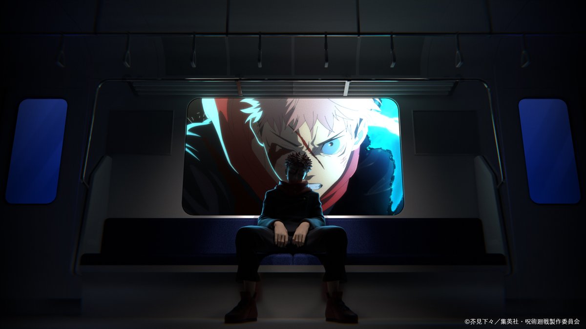 animejujutsu's tweet photo. ／
𝐌𝐀𝐏𝐏𝐀 𝐄𝐗𝐏𝐎 𝟏𝟓𝐭𝐡 𝐀𝐧𝐧𝐢𝐯𝐞𝐫𝐬𝐚𝐫𝐲
アニメ『#呪術廻戦』 展示エリア見どころ＆
展覧会描き下ろしイラストグッズの解禁!!
＼

展覧会の前期は、第1期と
「劇場版 呪術廻戦 0」から、
後期は、第2期「懐玉・玉折/渋谷事変」と
第3期「死滅回游 前編」から、
数々のキャラクターたちが繰り広げた
象徴的なバトルシーンを
原画を含む制作資料と共にハイライト形式で振り返り!!

また虎杖悠仁の等身大フィギュアを
電車内を模した立体美術、
激しいバトルの映像と共に展示。
※画像はイメージです

更には本展覧会で描き下ろされた
4枚のイラストを使用したグッズラインナップも公開!!

 #MAPPAEXPO