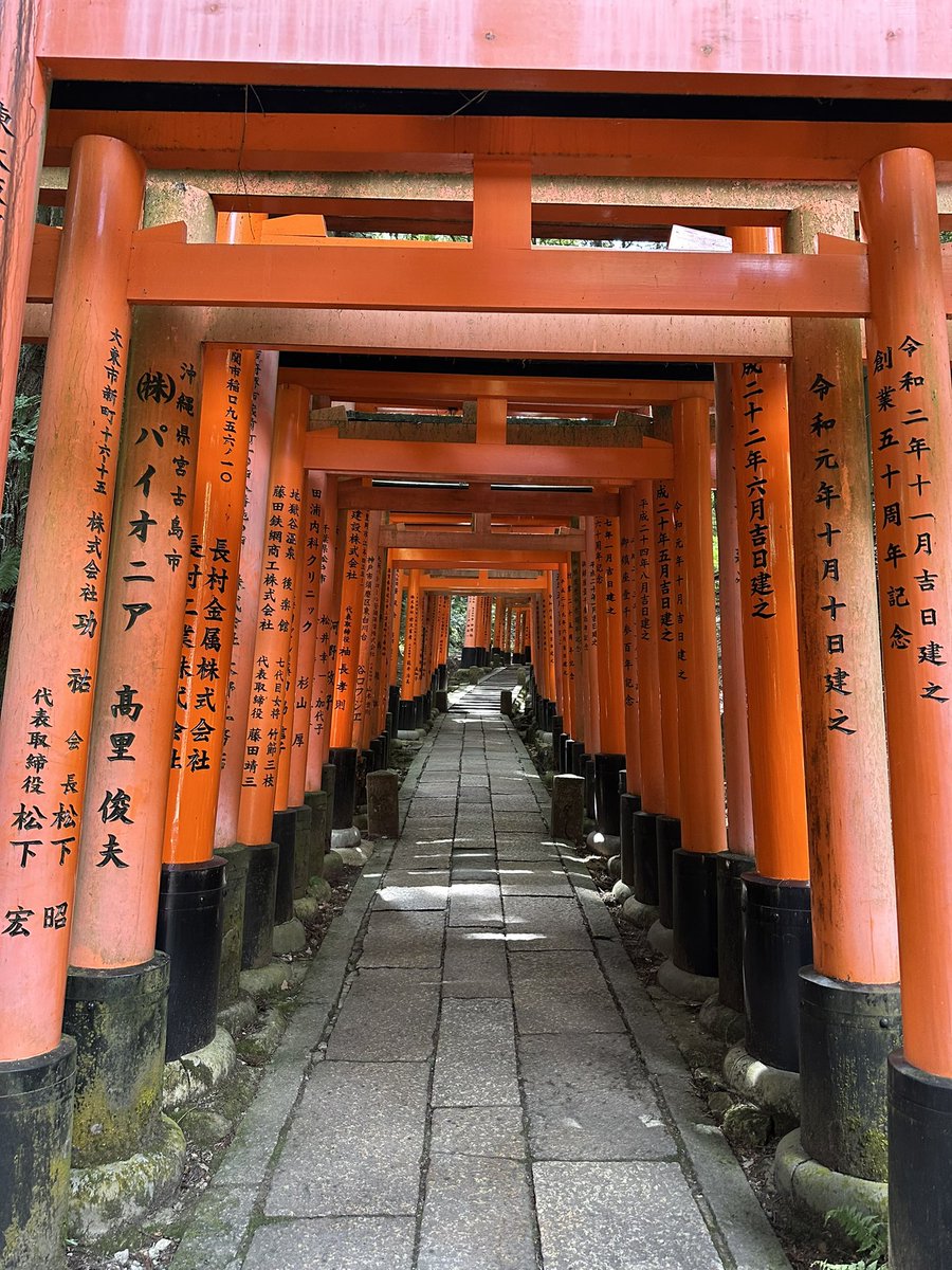 NumanpoGL's tweet photo. このクソ暑いのに伏見稲荷なんか登るもんじゃあないぜ( ˙-˙ )
ぶっ倒れるかと思ったぜ( ˙-˙ ) https://t.co/QCVwgeJkVY