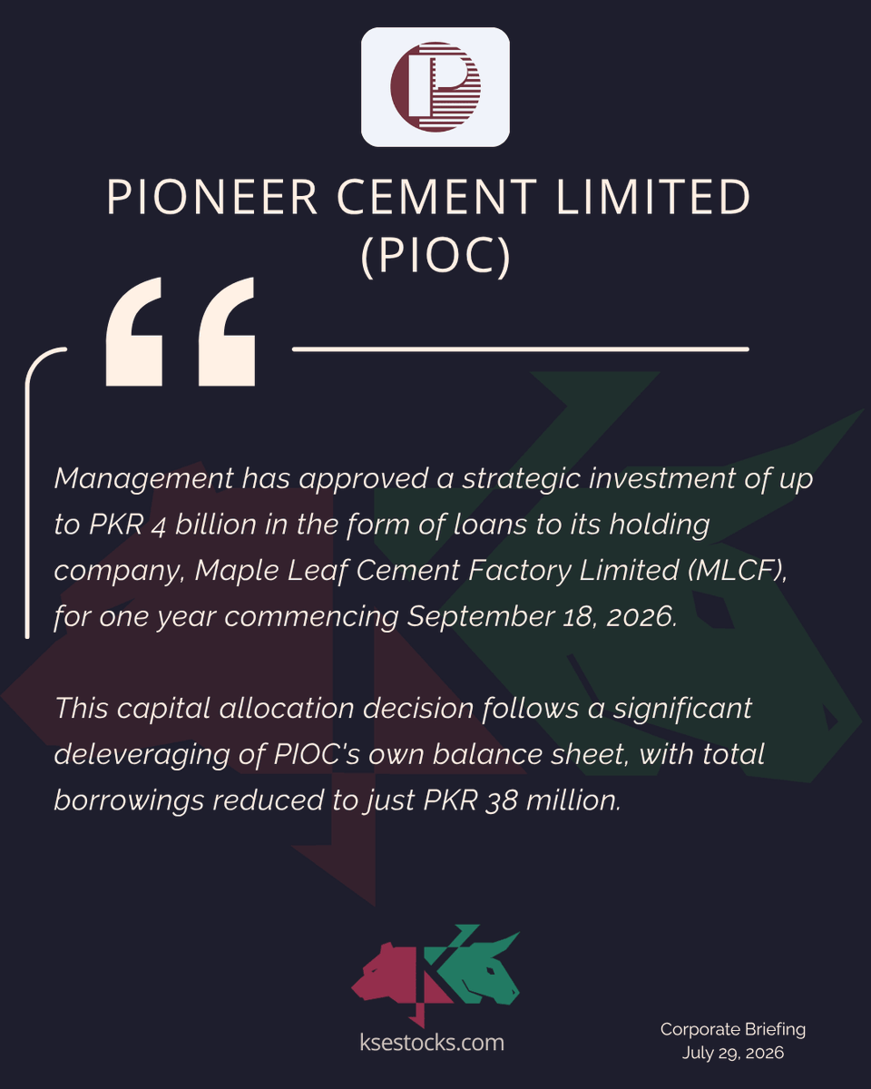 ksestocksdotcom's tweet photo. Pioneer Cement Limited (#PIOC)
#PSX https://t.co/9PaDwQ8Q66