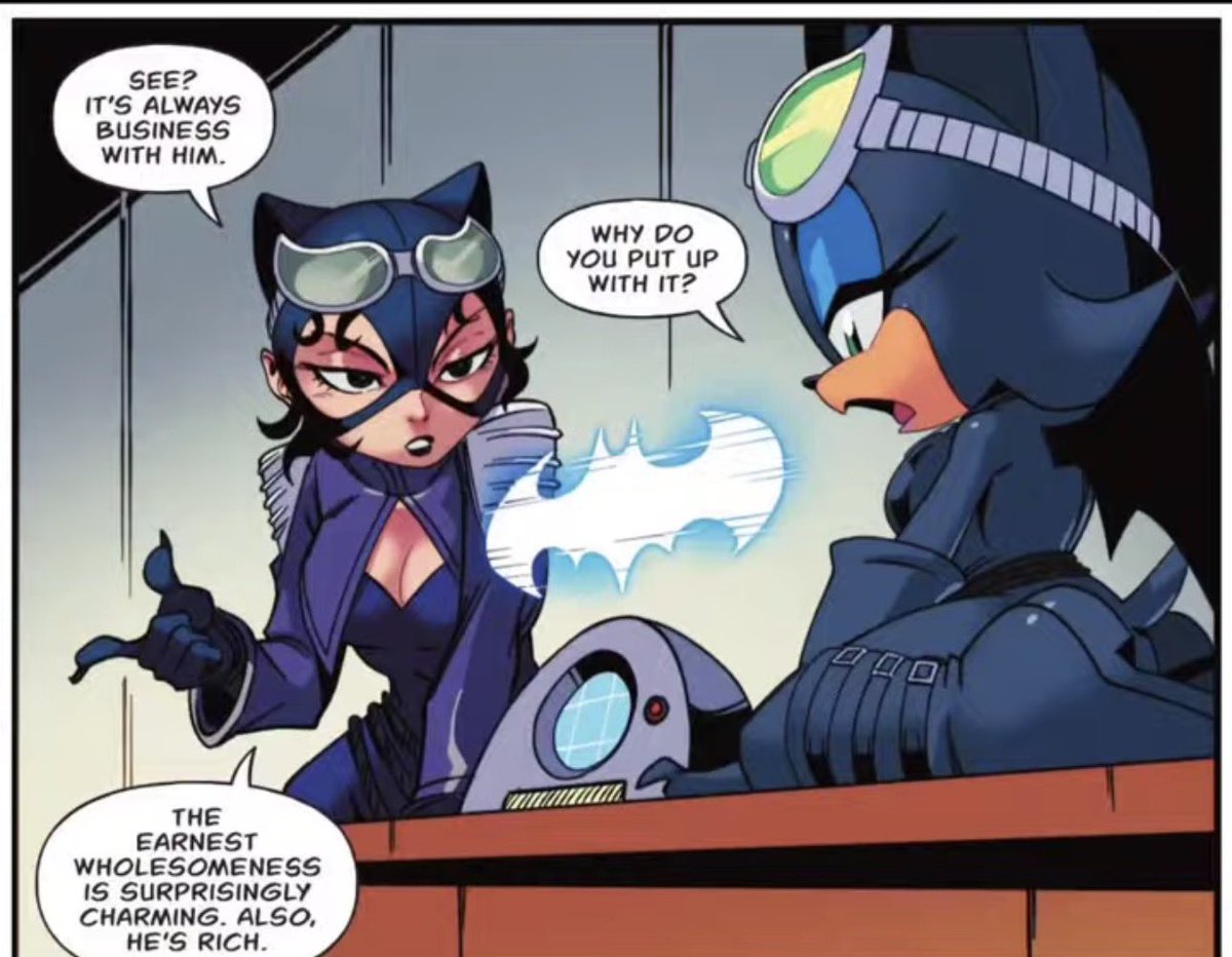 IceHobidon492's tweet photo. More Rouge and Catwoman, have with that.

#RougeTheBat #Catwoman #SonicXDC https://t.co/4ANW67gxll